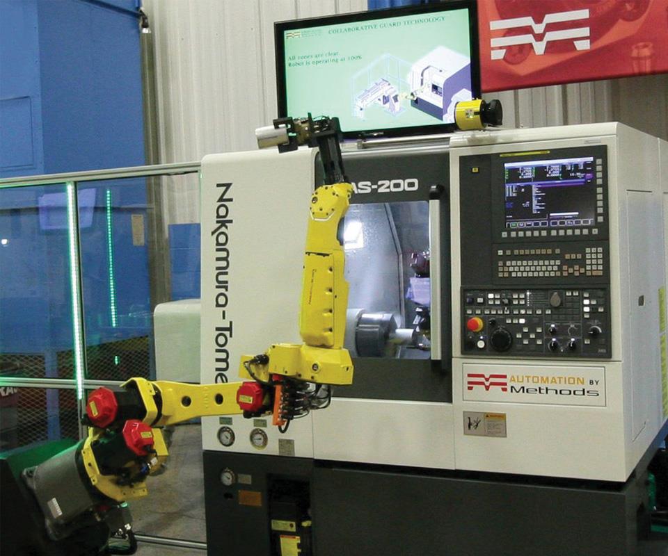 Methods Machine Tools Features ‘Teach the Robot’, Other Interactive Automation Displays IMTS